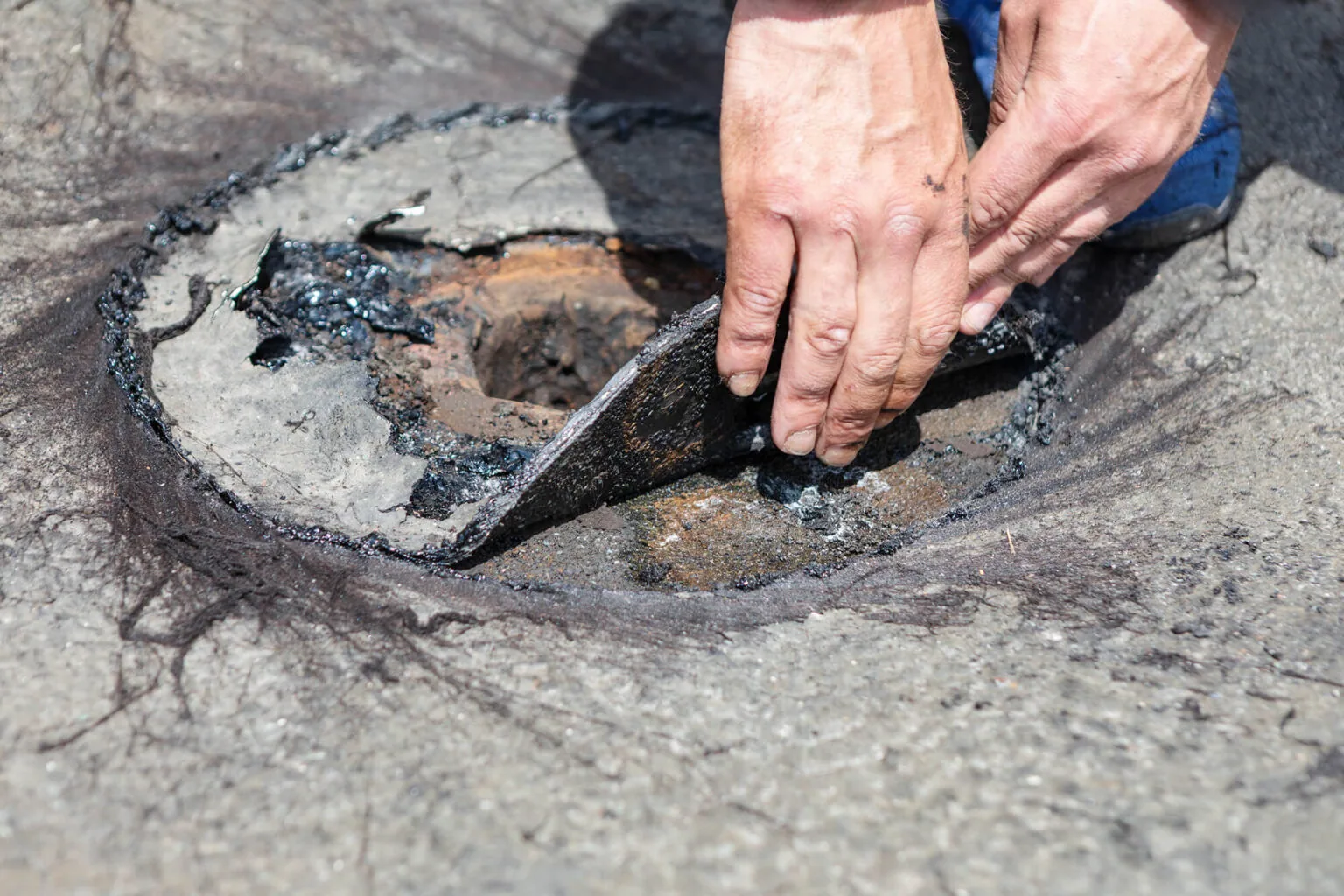 Commercial Roof Membrane Puncture Repair in Vancouver, WA