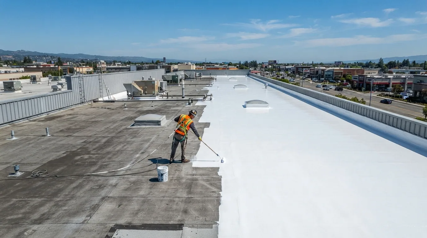 Acrylic Commercial Roof Coatings in Vancouver, WA