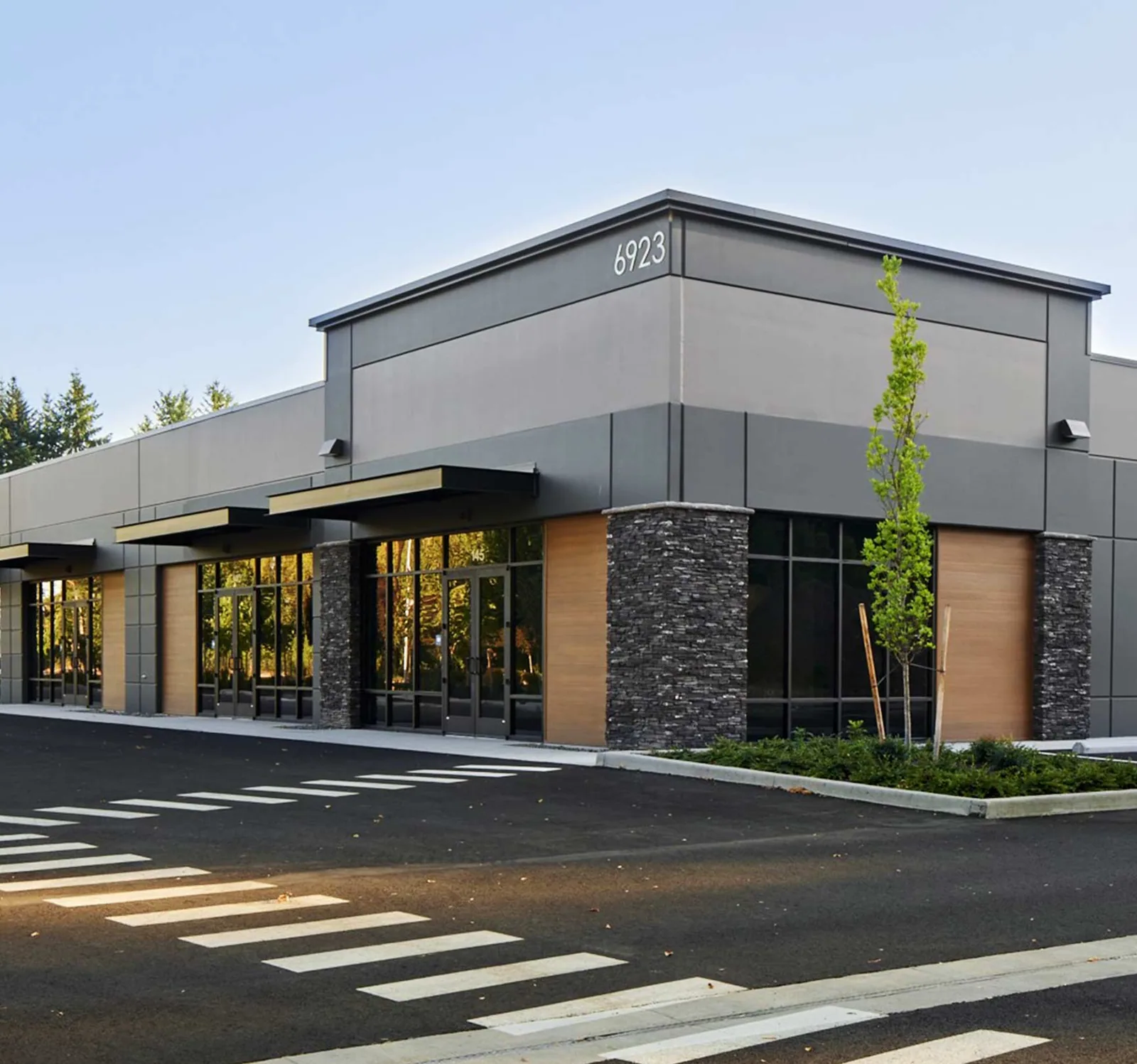 Commercial Roofing at Lacamas Tech, Camas, WA