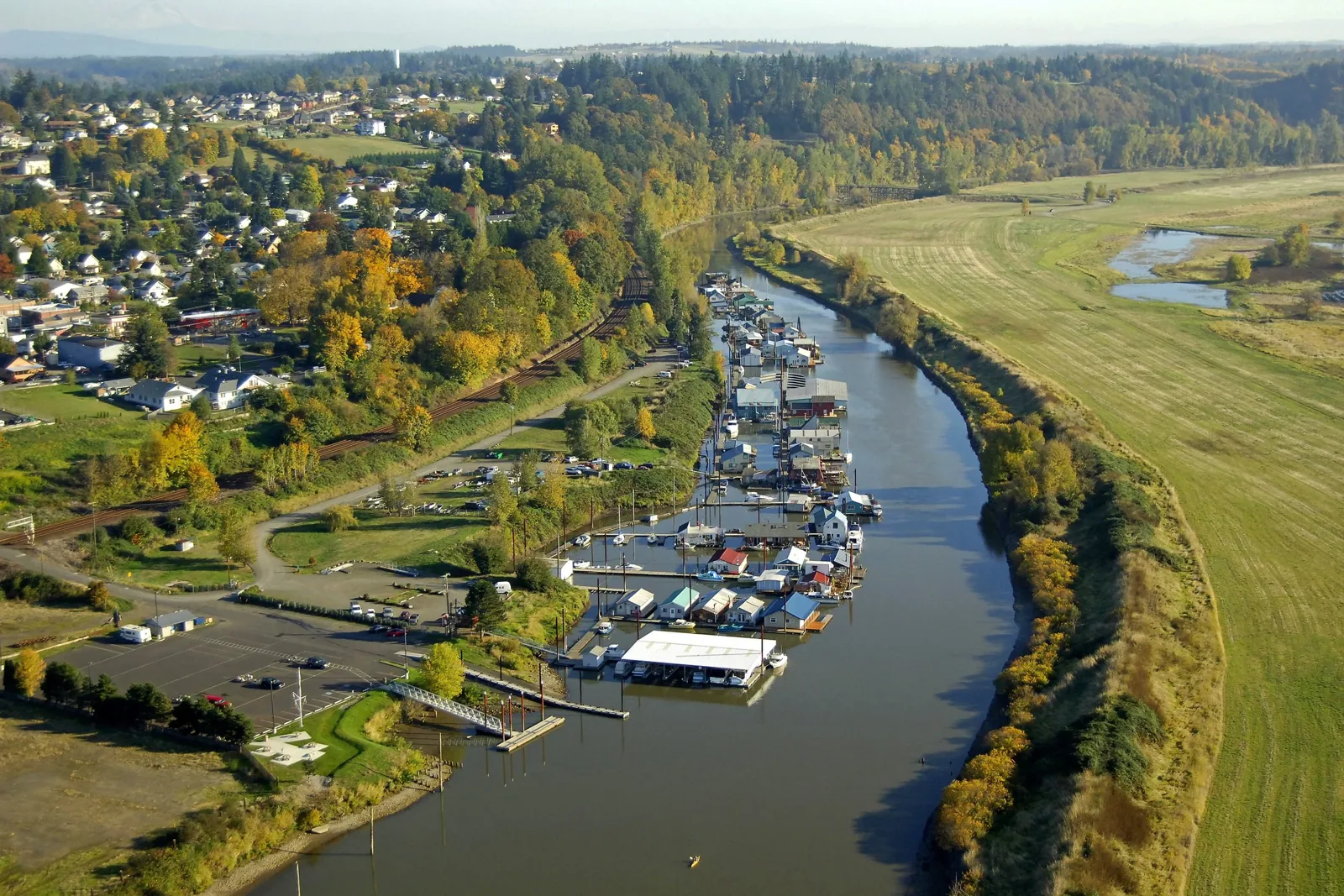 Commercial Roofing at Ridgefield Downtown Waterfront, Ridgefield, WA