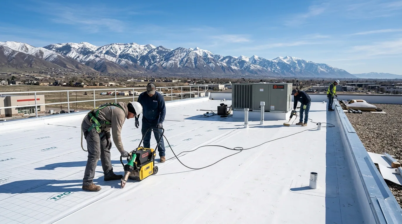 Commercial Roof Insulation and Cover Board in Vancouver, WA